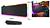 ￼Mousepad Para Jogo Gamer Extra Grande 80 x 30 cm com LED RGB Speed Edition Preto Liso Sem Estampa