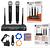 ￼Microfone Sem Fio Duplo Profissional ONE-X MIC2814