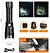 Lanterna De LED Luz Forte Carregamento Longo alcance 500m Com Zoom