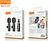 Kit2 Microfone Lapela Profissional Compativ Lighting E Tipoc—Agold
