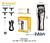 ￼Máquina De Cabelo Barba Kemei Para Homens Profissional Máquina De Corte Barbeador Elétrico