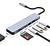 ￼Adaptador Multifuncional Tipo-C 7 Em 1 Celular e Notebook hub 3.0