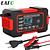 ￼Carregador de Bateria Automotivo Inteligente 12V Display Digital Automático Energia Reparação Puls