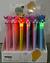 ￼Caneta Stitch Com Led Tinta preta Papelaria Fofa Kawaii 4cores
