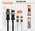 Cabo De Dados 65w Tipo C Com Adaptador Lightning E USB Embutido 4em1
