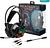 Fone Ouvido Headset Gamer Pro 7.1 Canais Fones Rubber Rgb