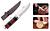 16CM Faca Hunt Fulltang Bushcraft Caça Camping Churrasco slk-d96
