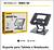 Suporte Base Tablet Dobravel Giratório 360 Metal 14 Polegada