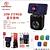 Caixa De Som Amplificada Portátil 10W Bluetooth Mp3 Fm Usb Rgb