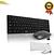 Kit de teclado e mouse sem fio Exbom BK-S1000 Português Brasil（ley-171）