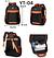 Mochila Grande Masculina Feminina Impermeável Cabo de Aço ou Super Reforçada Universitária-(caramelo)