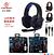 Fone de Ouvido LED com fio Gamer USB Hyper