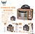 Radio Retrô Altomex Vintage Fm Am Sd Usb Antigo Bivolt Bluetooth Com Solar