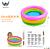 Piscina Colorida Almofadada Inflável Infantil 60cm✖️23cm