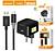 Carregador Para celular Turbo 30W Careega Rápido Para Typec Original Android